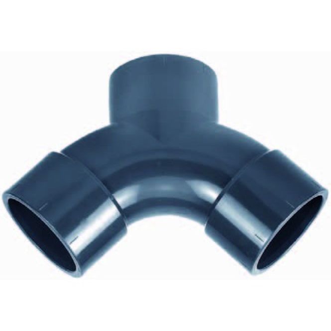 Hovedbilde PVC Y-Buksebend | 45°/45° Ø50mm PN10
