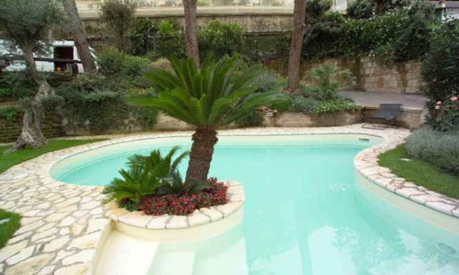 Hovedbillede ELBEBLUE LINE BASSENGFOLIE SAND BEACH