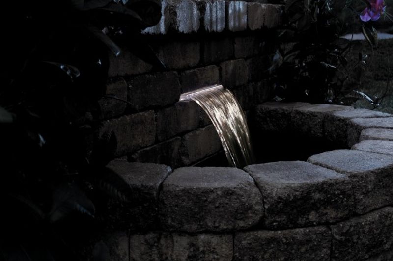 Pondofall | Vannfall med Ledlys til Hagen 