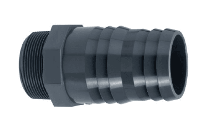 Pvc Slangestuss | 50mm x 1½“ utv.gj.