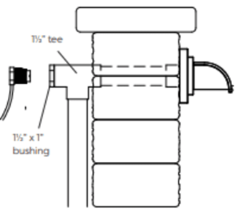 Oase Hvit Led Lys |  for Vannutkaster - Spout
