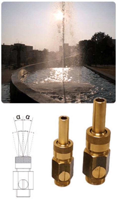 Lance Jet | Regulerbar Fontenedyse