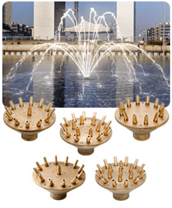 Huvudbild Special Crown With Fixed Jets | Fontenedyse
