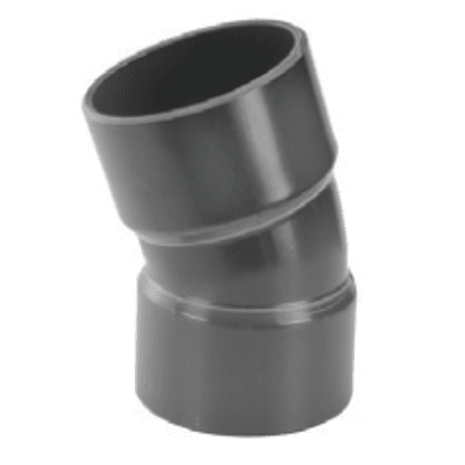Hovedbillede PVC Albue | 15° Ø50mm PN10