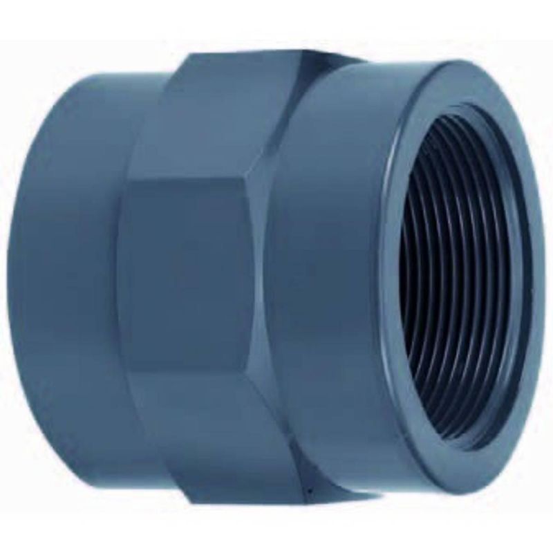 Pvc Overgang | lim/Innv.gj. Ø50mm x 1½“ PN10